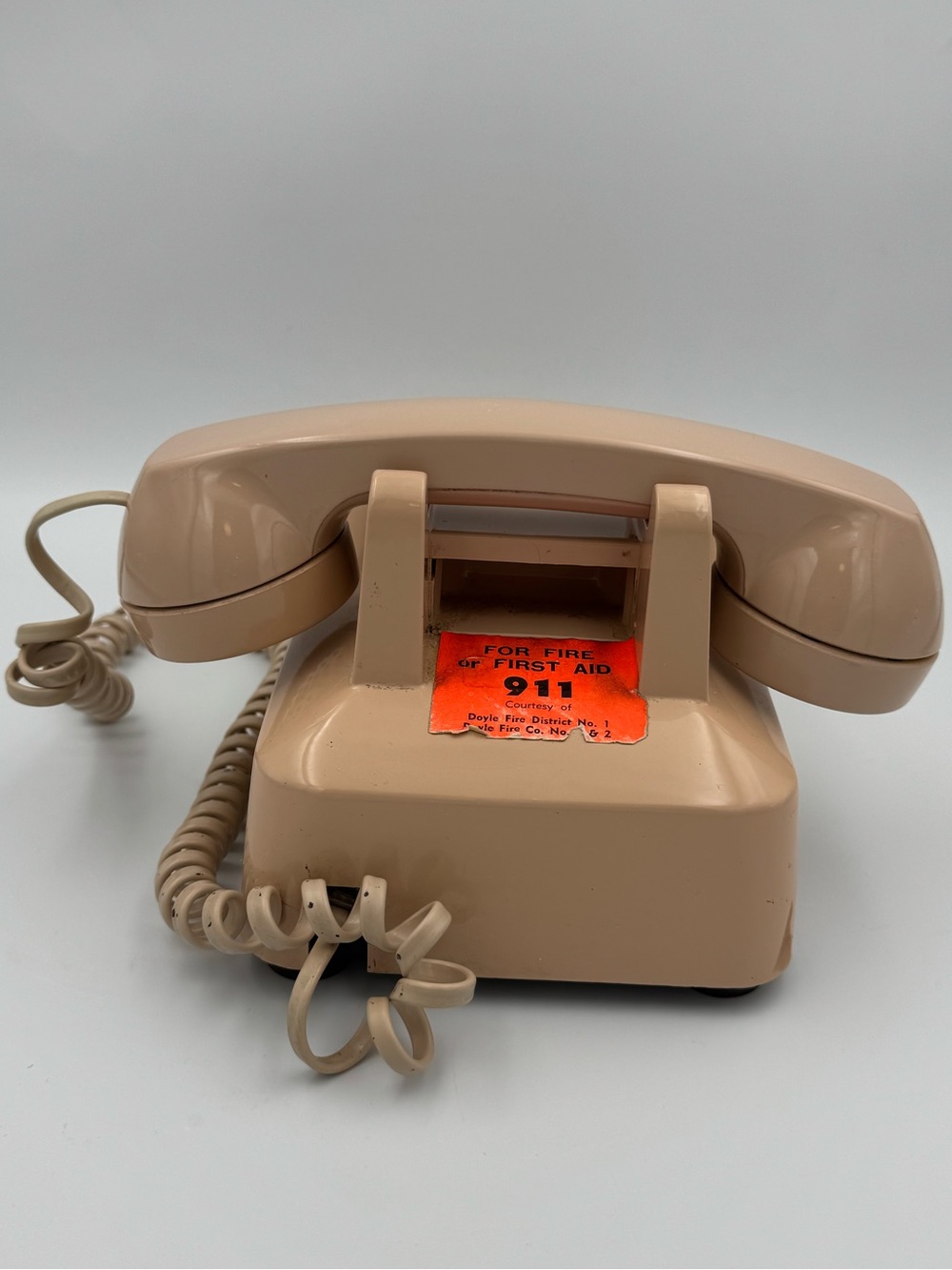 Vintage Western Electric Bell System Model 500 Rotary Phone Beige Untested - Picture 6 of 15